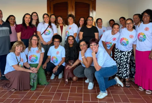 Voluntários da rede de proteção a vida
