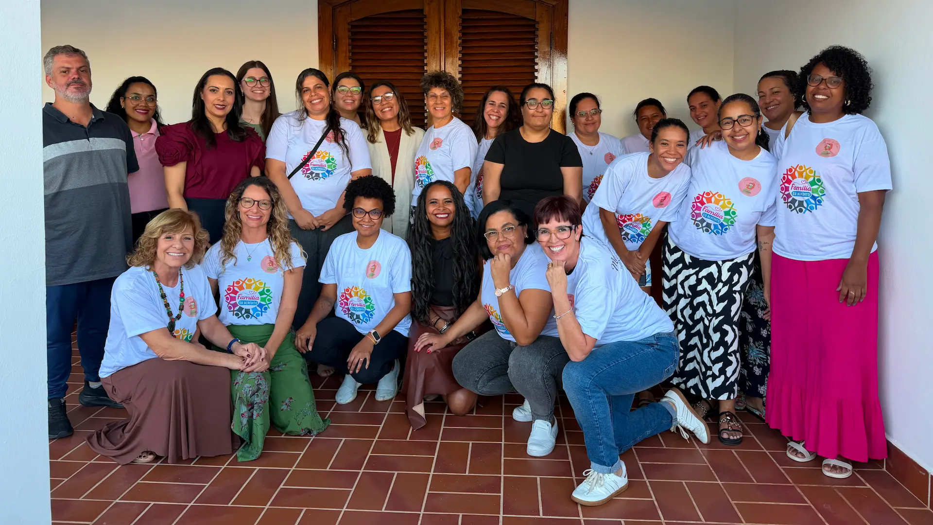 Voluntários da rede de proteção a vida